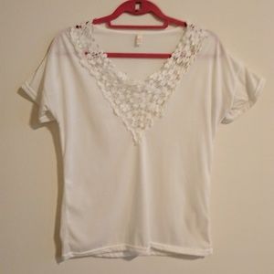 💲💲T-shirt with Lace Top💲💲
